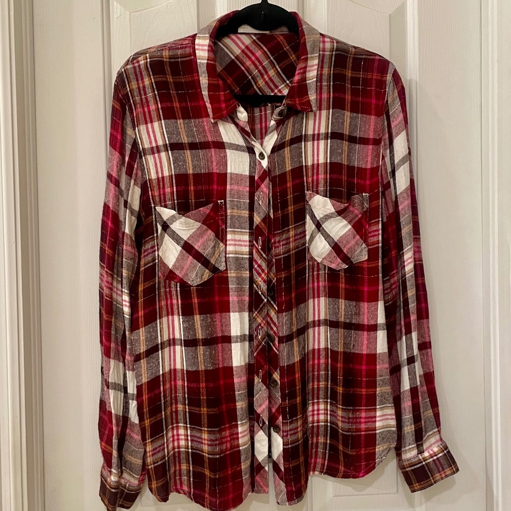 Maurices flannel shirt. Size XL